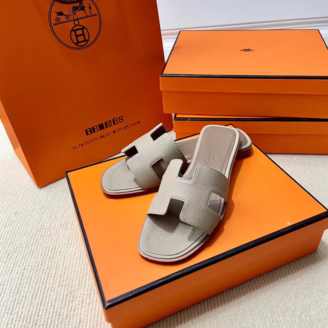 에르메스 올수공 오란 슬리퍼 샌들 앱송 58